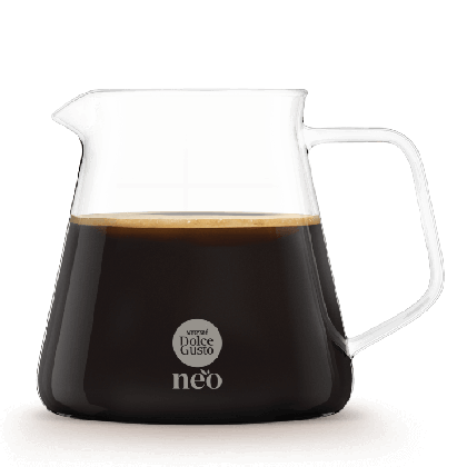 Café escuro em chávena