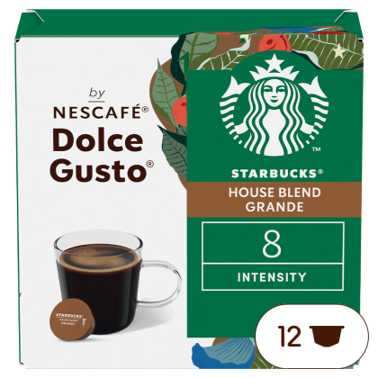 Embalagem de 12 C&aacute;psulas STARBUCKS&reg; AMERICANO HOUSE BLEND NESCAF&Eacute;&reg; Dolce Gusto&reg; 