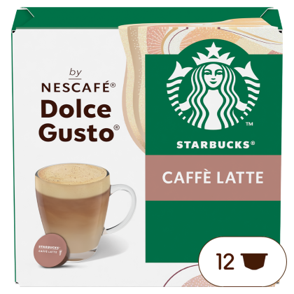 Embalagem de 12 C&aacute;psulas STARBUCKS&reg; Caf&eacute; Latte 12 C&aacute;psulas NESCAF&Eacute;&reg; Dolce Gusto&reg; 