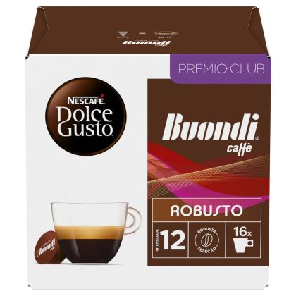 Caixa de c&aacute;psulas de caf&eacute; buondi Dolce Gusto