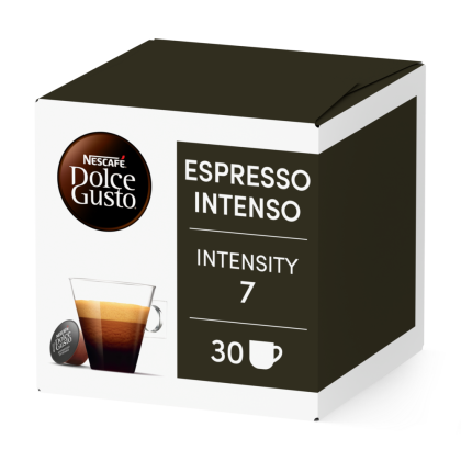 Embalagem de 30 C&aacute;psulas ESPRESSO INTENSO 30 CAPSULAS NESCAF&Eacute;&reg; Dolce Gusto&reg; 