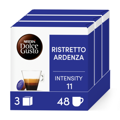 Embalagem de 48 C&aacute;psulas Ristretto Ardenza 3X16 C&aacute;psulas NESCAF&Eacute;&reg; Dolce Gusto&reg; 