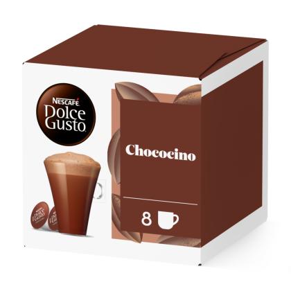 Embalagem de 16 C&aacute;psulas CHOCOCINO NESCAF&Eacute;&reg; Dolce Gusto&reg; 