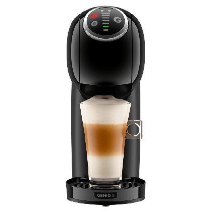 Vista de frente M&aacute;quina de Caf&eacute; Genio S Plus Preta NESCAF&Eacute;&reg; Dolce Gusto&reg; 