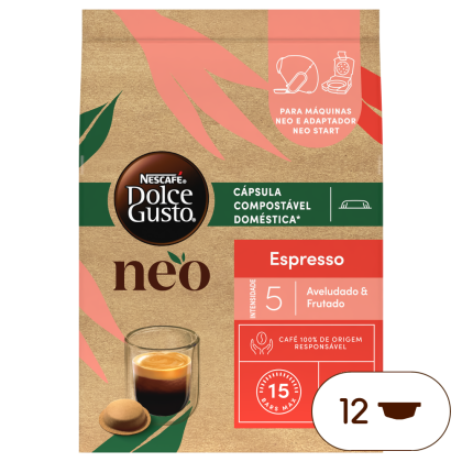 Embalagem de 12 C&aacute;psulas NEO ESPRESSO  NESCAF&Eacute;&reg; Dolce Gusto&reg; 