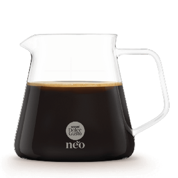 Café escuro em chávena