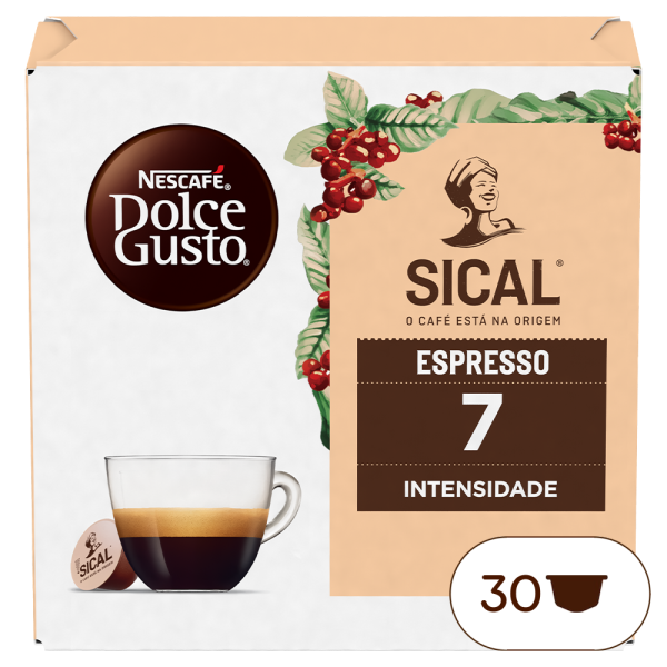 Embalagem de 30 Cápsulas Espresso Sical 30 Cápsulas NESCAFÉ® Dolce Gusto® 