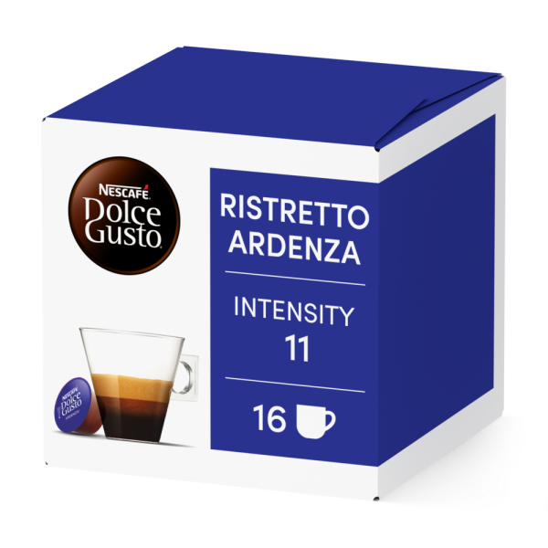 Embalagem de 16 Cápsulas RISTRETTO ARDENZA NESCAFÉ® Dolce Gusto® 