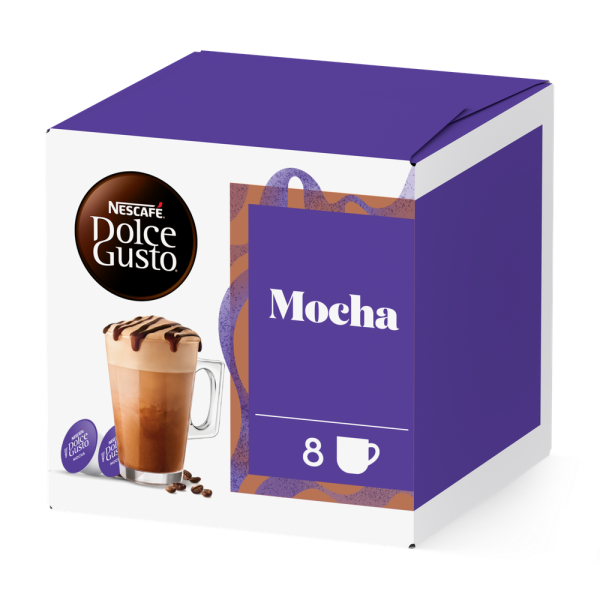Embalagem de 16 Cápsulas MOCHA NESCAFÉ® Dolce Gusto® 