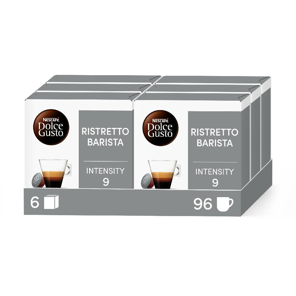 Embalagem de 96 Cápsulas BARISTA 6X16 CAPSULAS NESCAFÉ® Dolce Gusto® 
