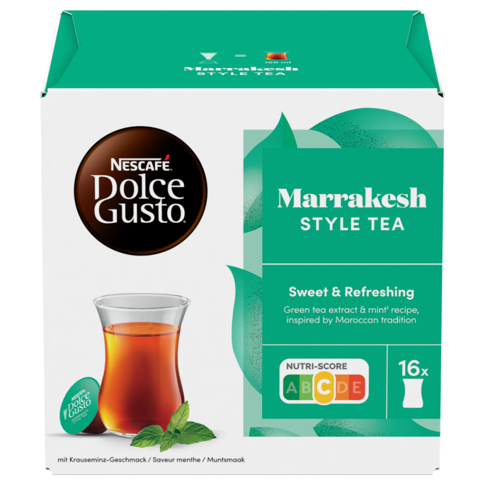 Embalagem de 16 Cápsulas MARRAKESH STYLE TEA NESCAFÉ® Dolce Gusto®