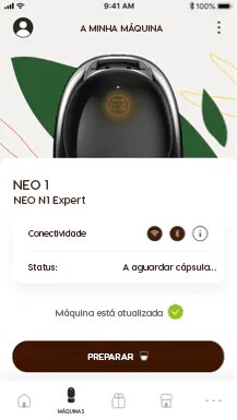 Aplica&ccedil;&atilde;o NEO: conectividade
