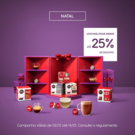 Compre Mais, Poupe Mais em c&aacute;psulas NESCAF&Eacute;&reg; Dolce Gusto&reg;
