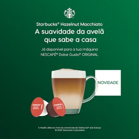 Starbucks® Hazelnut Macchiato