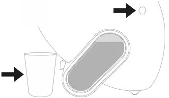 Instru&ccedil;&otilde;es passo a passo para m&aacute;quina de caf&eacute;