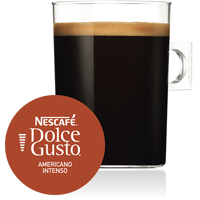 Ch&aacute;vena e Imagem C&aacute;psula Americano Intenso NESCAF&Eacute;&reg; Dolce Gusto&reg;