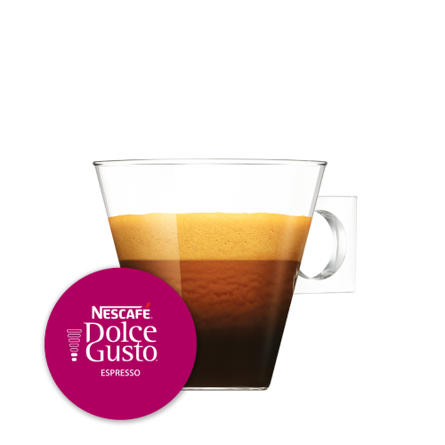 Ch&aacute;vena e Imagem C&aacute;psula ESPRESSO NESCAF&Eacute;&reg; Dolce Gusto&reg;