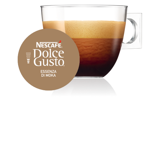 Ch&aacute;vena e Imagem C&aacute;psula Essenza di Moka NESCAF&Eacute;&reg; Dolce Gusto&reg;