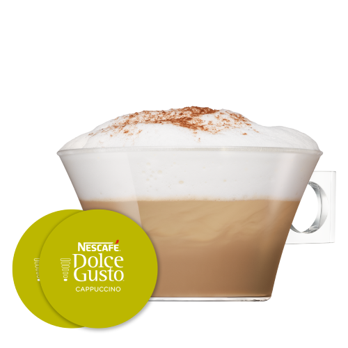 Ch&aacute;vena e Imagem C&aacute;psula Cappuccino 30 C&aacute;psulas NESCAF&Eacute;&reg; Dolce Gusto&reg;