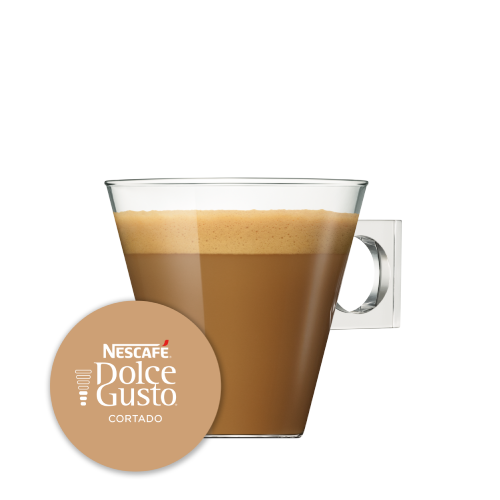 Ch&aacute;vena e Imagem C&aacute;psula CORTADO NESCAF&Eacute;&reg; Dolce Gusto&reg;