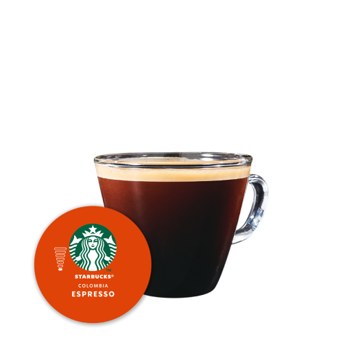 Ch&aacute;vena e Imagem C&aacute;psula STARBUCKS&reg; Single-Origin Colombia NESCAF&Eacute;&reg; Dolce Gusto&reg;