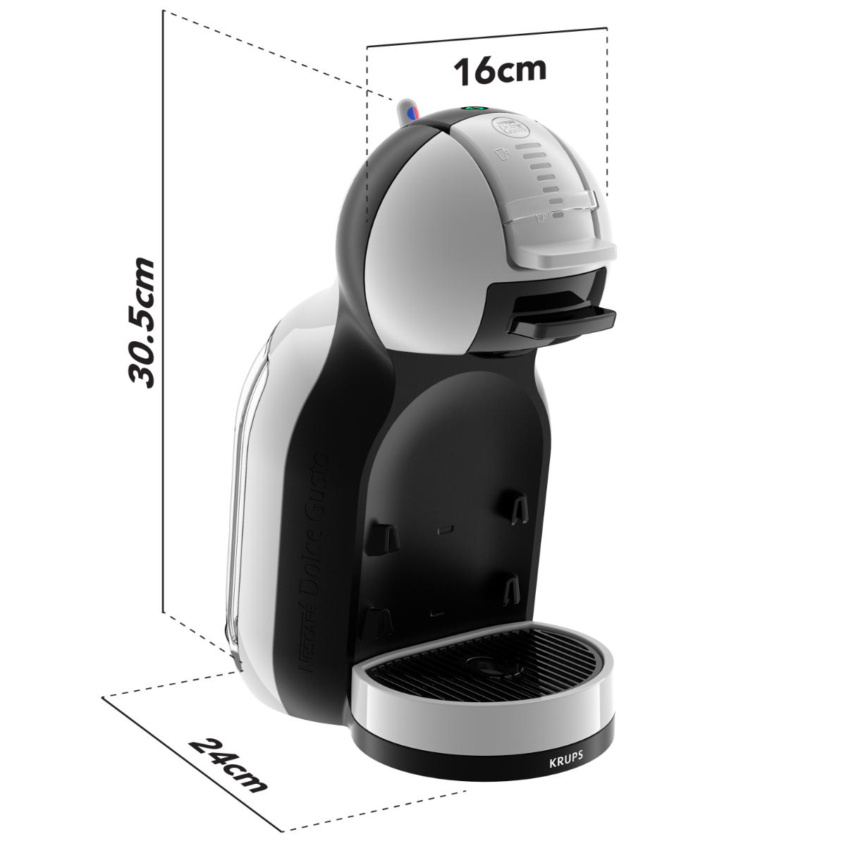 medidas maquina café dolce gusto