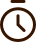 Ícone de relógio castanho