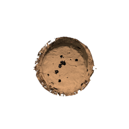 Meio da decomposição de uma cápsula de café NEO