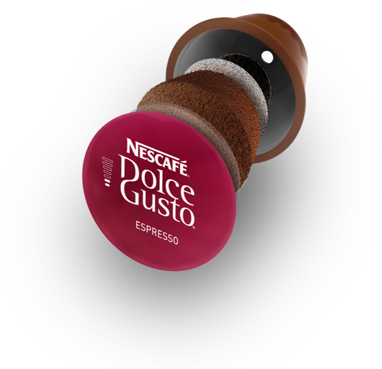 Composição Cápsula de café Nescafé Dolce Gusto Espresso