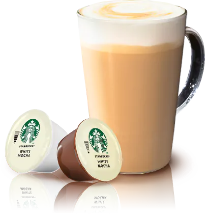 C&aacute;psula e Ch&aacute;vena STARBUCKS&reg; WHITE MOCHA NESCAF&Eacute;&reg; Dolce Gusto&reg;